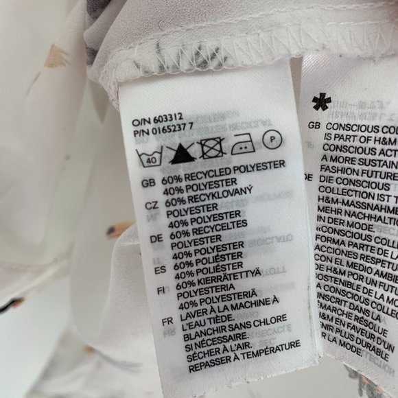 H & M Conscious Collection Toucan Blouse - Picture 5 of 5